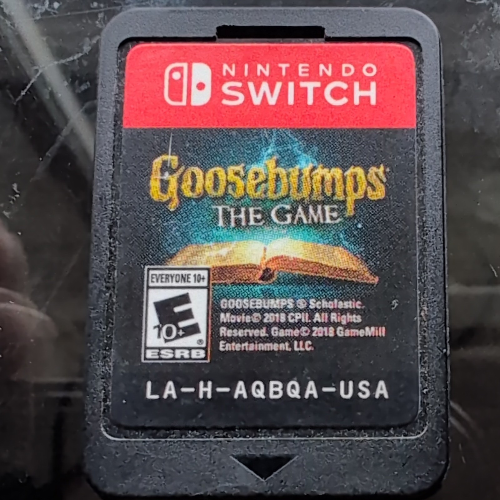 GameMill Goosebumps The Game Nintendo Switch E10+ NTSC-U/C 2018