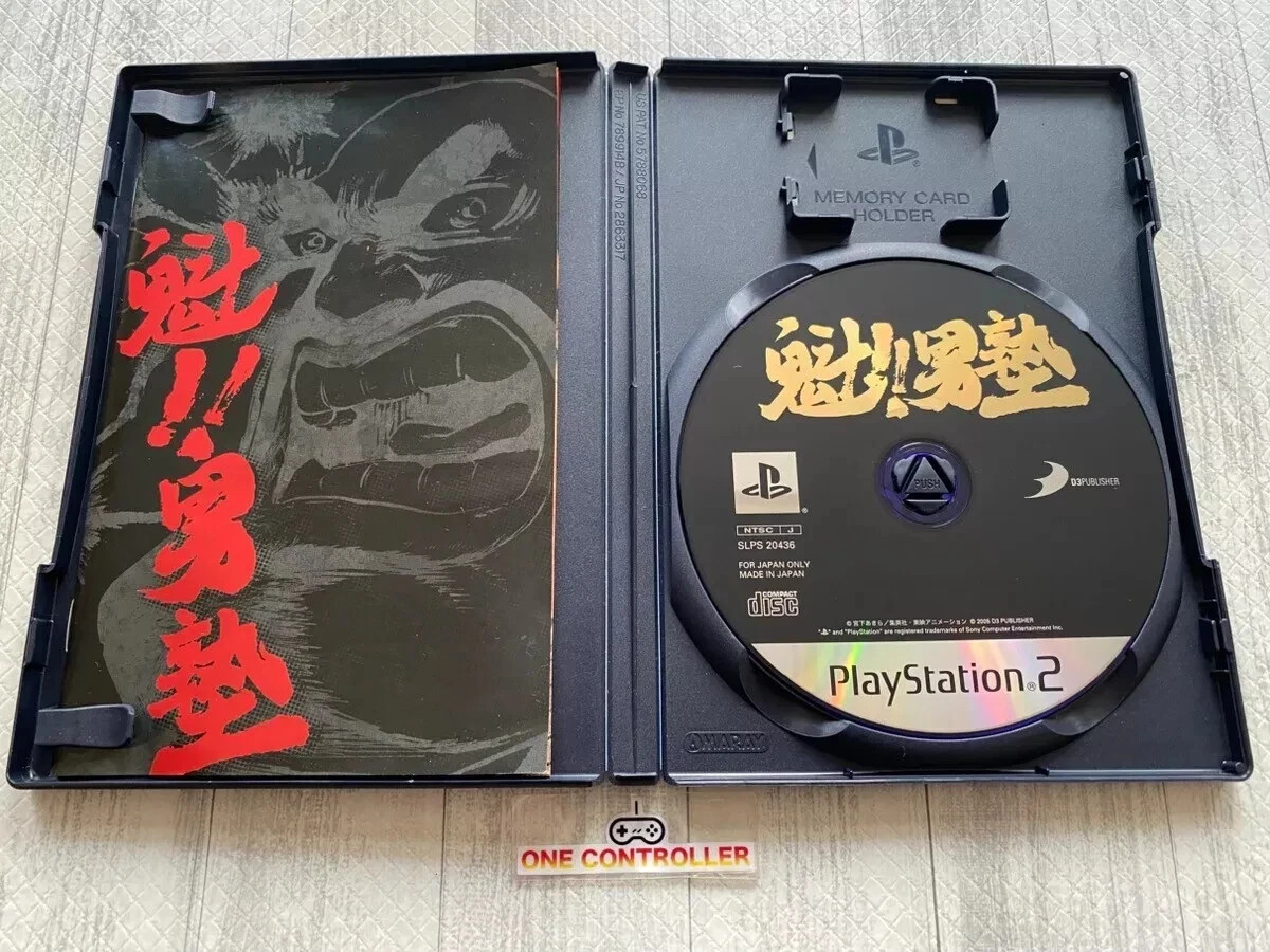 SONY PS2 Saint Seiya & Fist of the North & Otoko Juku & D.Gray-man & Gantz set