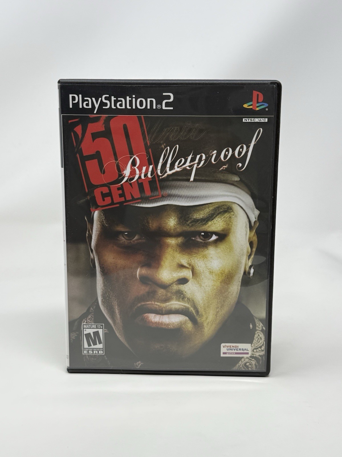50 Cent Bulletproof PS2 PlayStation 2 Authentic Game and Case Mint Disc Tested