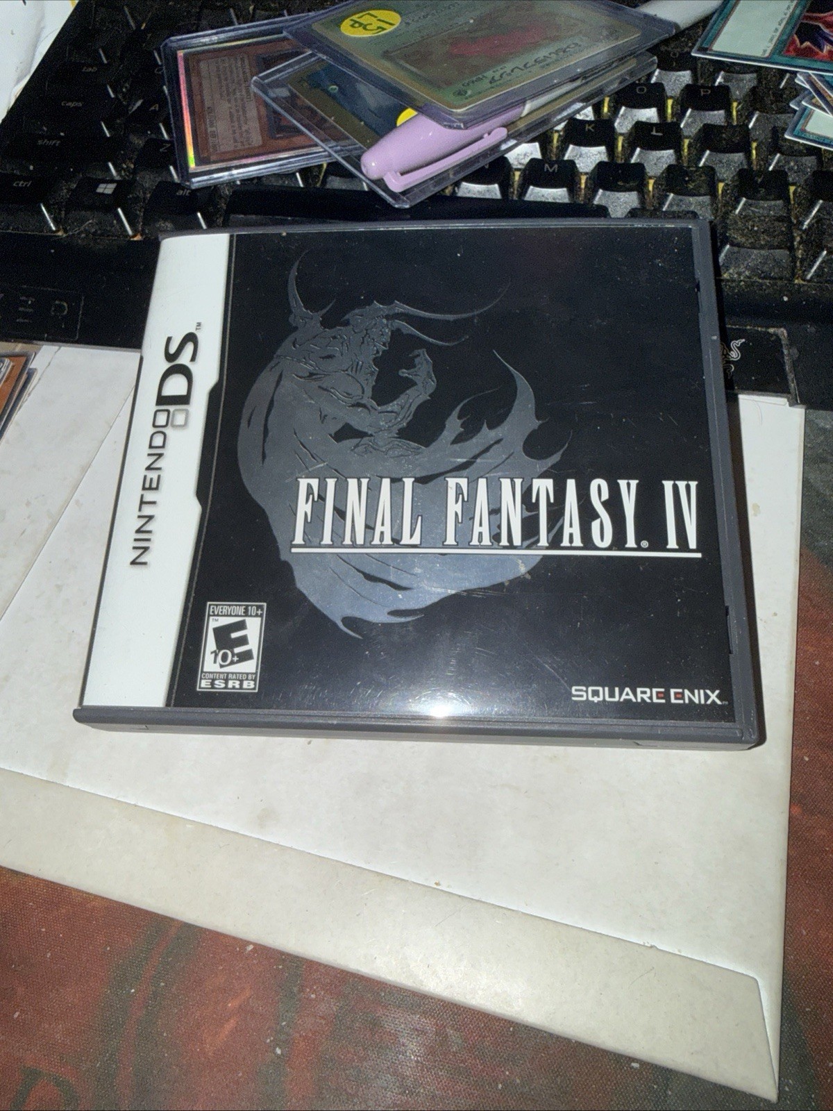 Final Fantasy IV (Nintendo DS, 2008) Case and Manual ONLY NO GAME INCLUDED