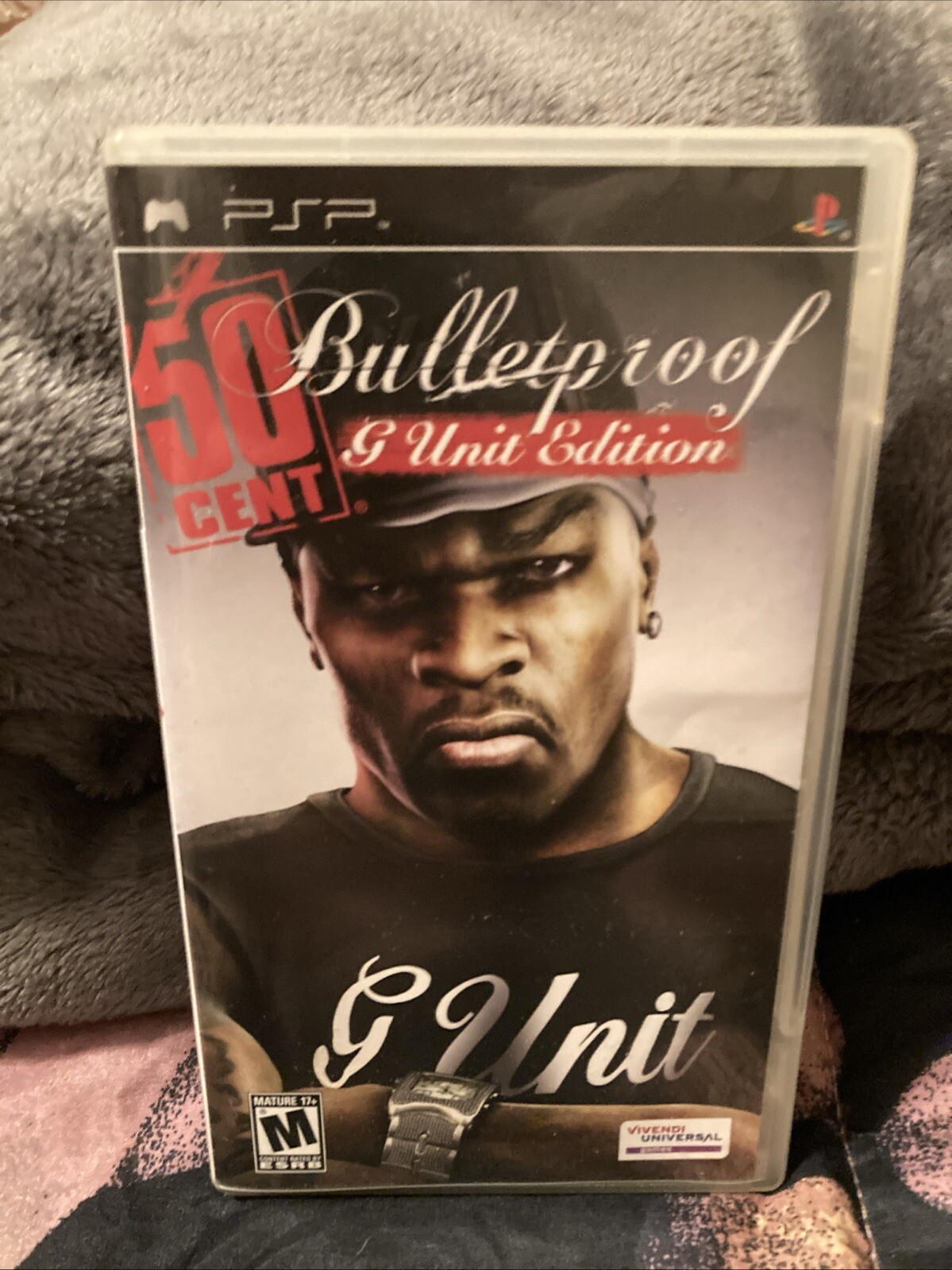 PSP GAME: 50 Cent Bulletproof G-Unit Edition PSP Sony PlayStation Portable 2006