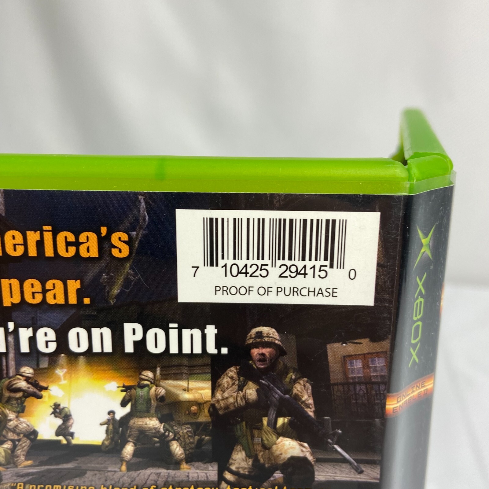 Close Combat: First to Fight (Microsoft Original Xbox, 2005) Complete