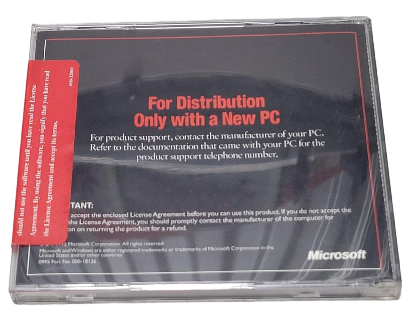 Microsoft Fury 3, 1995 Vintage Pc Game For Windows 95 Jewel Case New SEALED