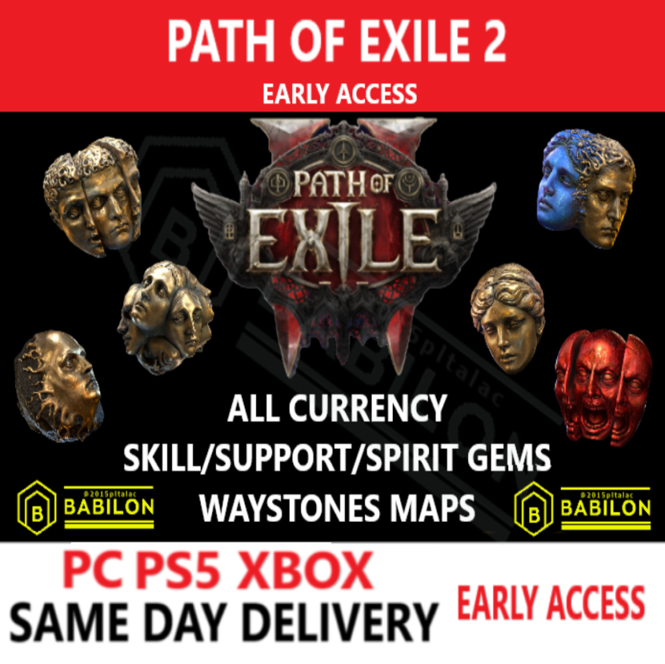 PATH OF EXILE 2 EARLY ACCESS CURRENCY ✅ PC PS5 XBOX ✅ POE 2 DIVINE ORB