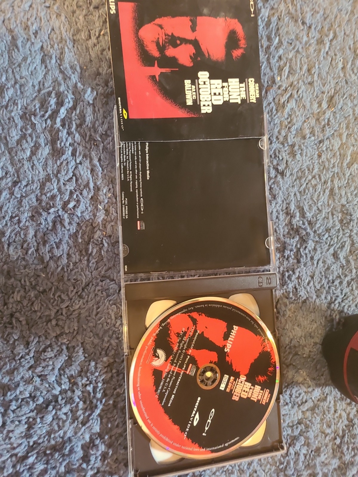 The Hunt for Red October Philips CD-i 1993 Philips Interactive Media PG 2 Disc