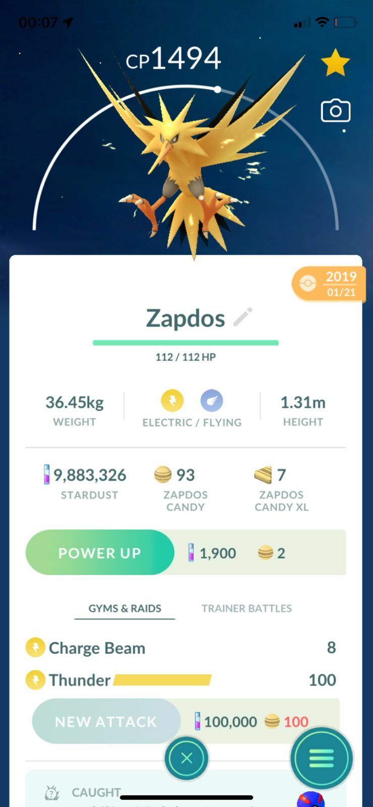 AMAZING! ⚡️LEGENDARIES 1500/2000CP FOR PVP ⚡️ – NON REGISTERED TRADE – PKMN GO!