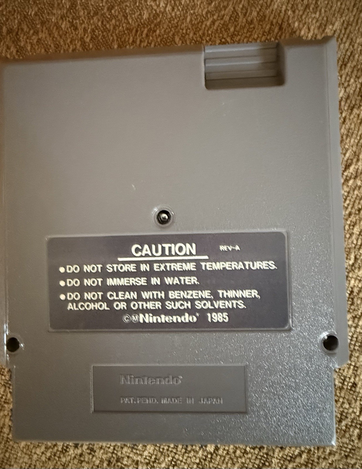 CIB Ninja Gaiden II 2 (Game, Box, Instruction Booklet) – 1st Print Error