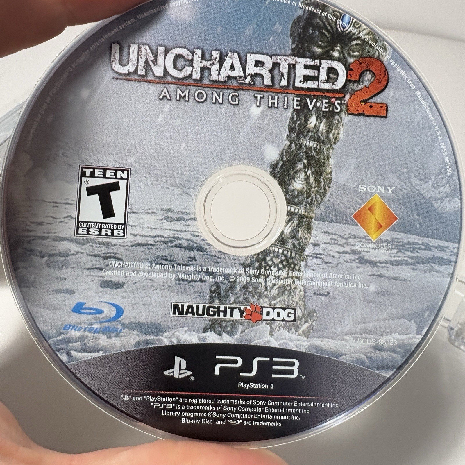 Uncharted 2 Among Thieves GOTY Playstation 3 PS3 Complete CIB Tested Clean