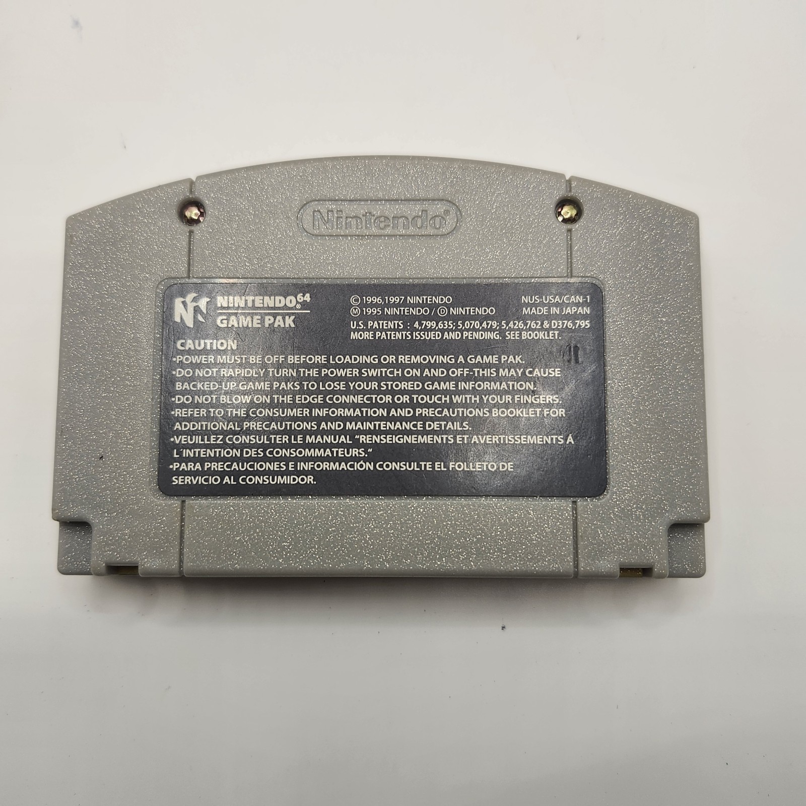 Pokemon Stadium 2 N64 NUS-006 (Nintendo 64, 2001) Game Cartridge + Manual TESTED