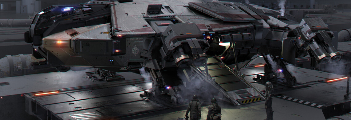Star Citizen Anvil Terrapin LTI Lifetime Insurance (Original Concept)