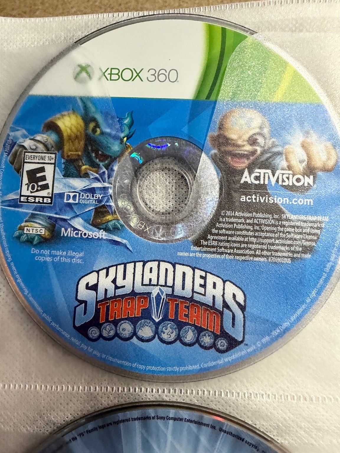 Skylanders Trap Team Xbox 360 Video Game Toys-to-Life Action Adventure