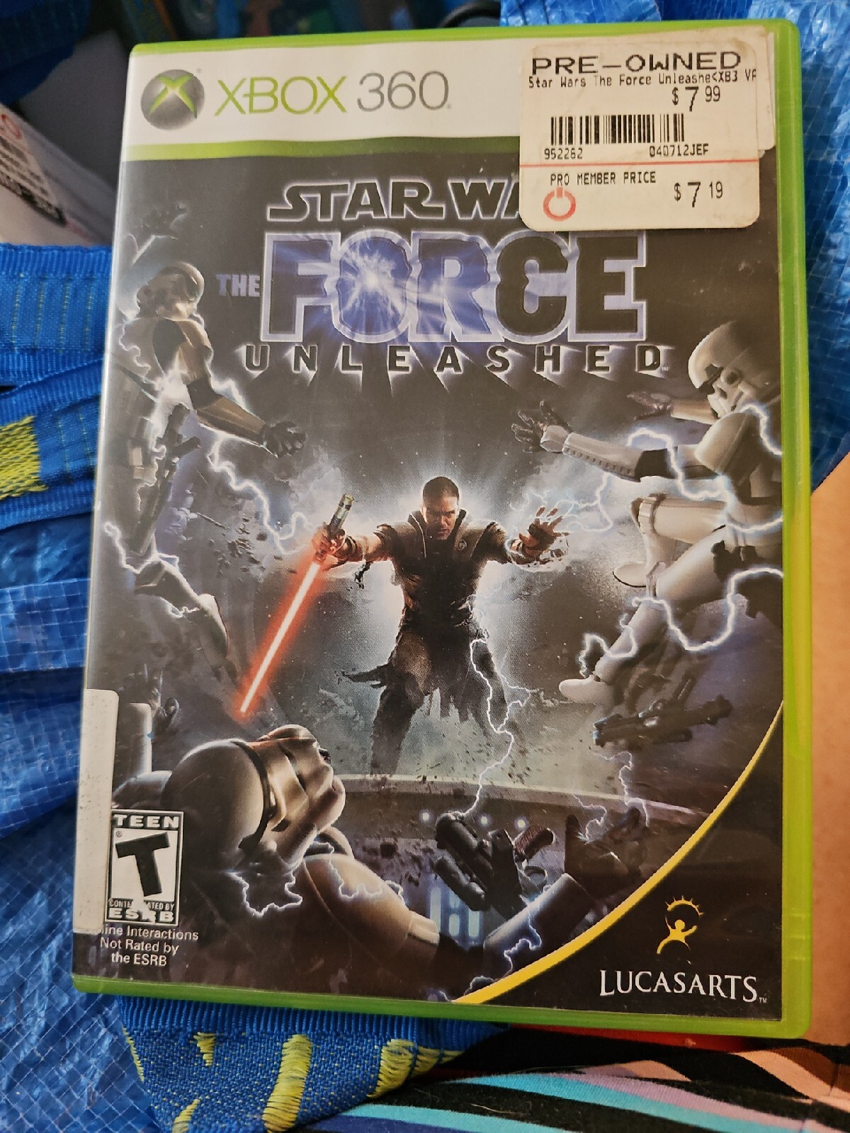 Star Wars: The Force Unleashed (Microsoft Xbox 360, 2008)