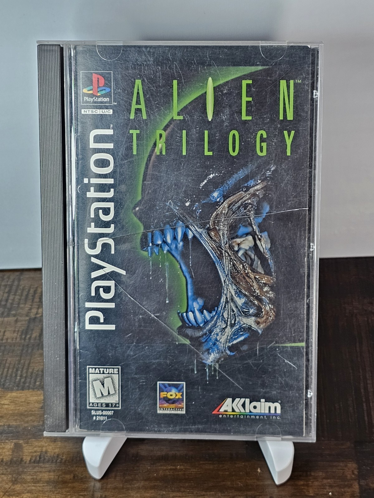 Alien Trilogy Sony PlayStation 1 Long Box, Complete In Box