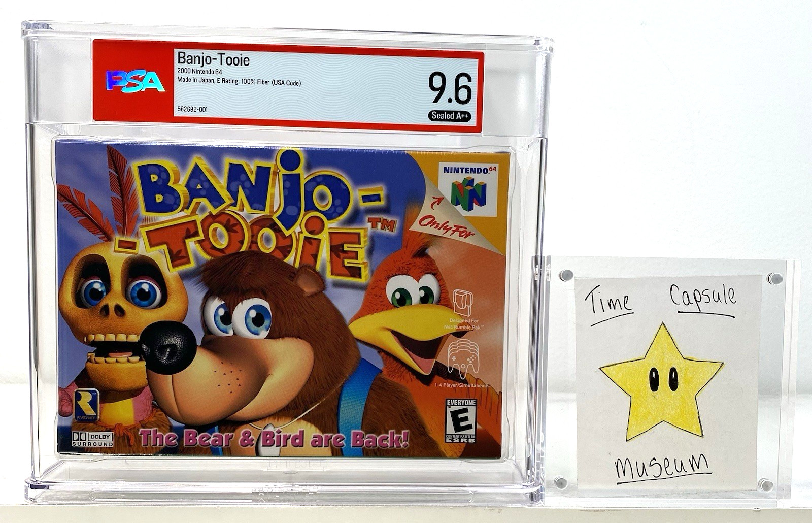 Banjo-Tooie Nintendo 64 N64 Brand New 2001 Factory Sealed PSA Graded 9.6 A++