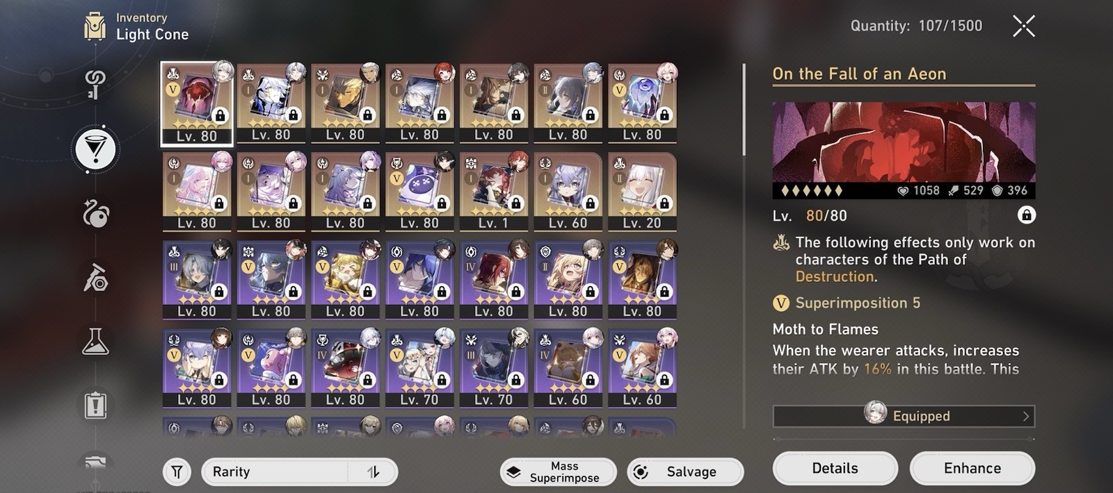 EU Honkai Star Rail TL 70 Server E2 Phainon
