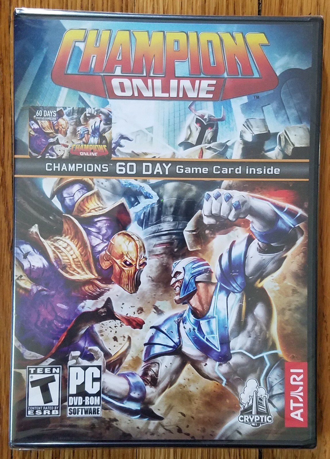 Champions Online PC Time Card (60 Days) (PC, 2009)