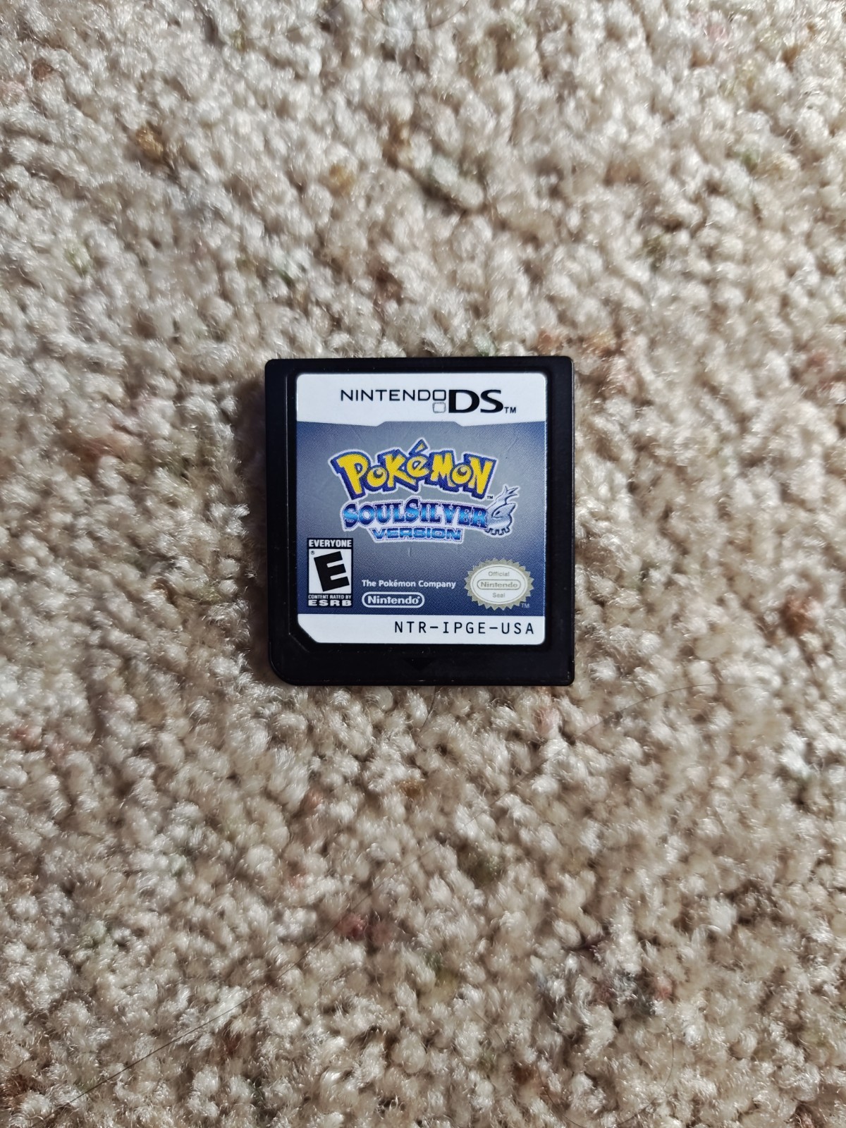Pokemon: SoulSilver Version (Nintendo DS, 2010) Game Only Authentic
