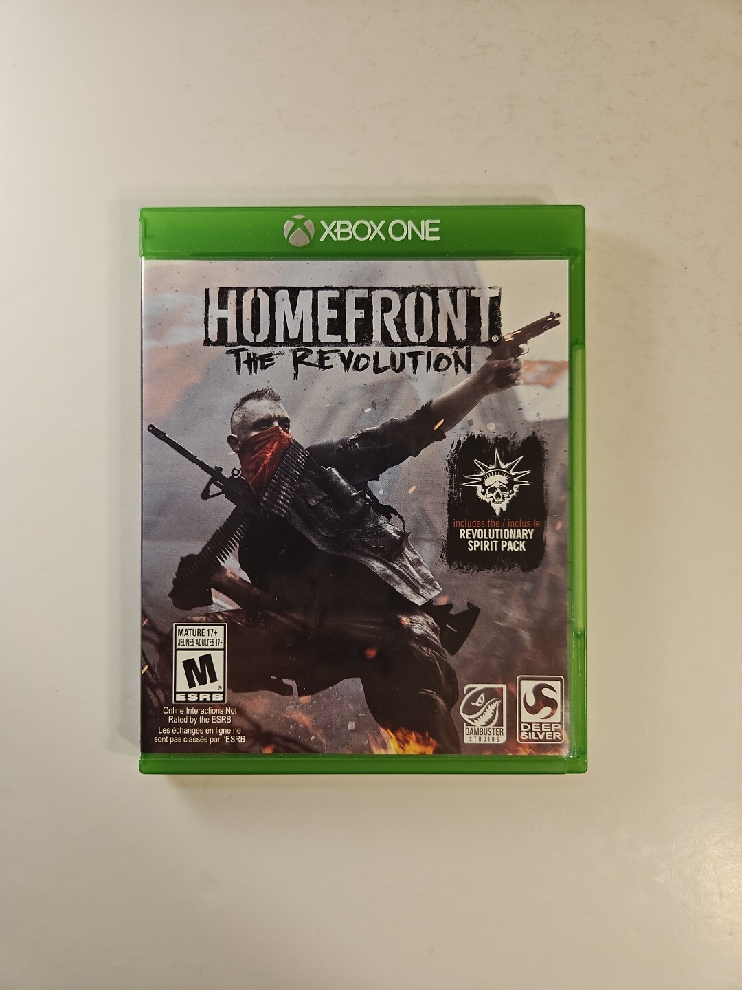 Homefront: The Revolution (Microsoft Xbox One, 2016) Tested, No Manual