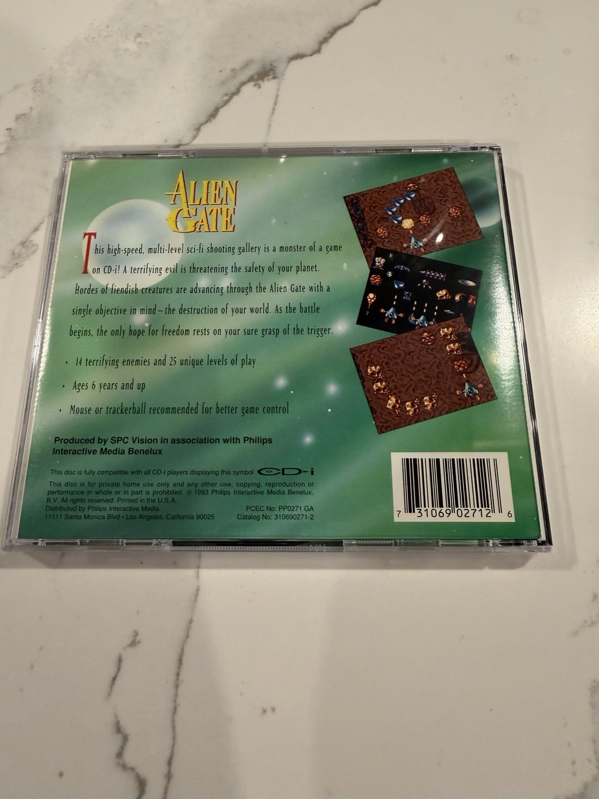 Alien Gate (Philips CD-i, 1993) With Sleeve, Complete