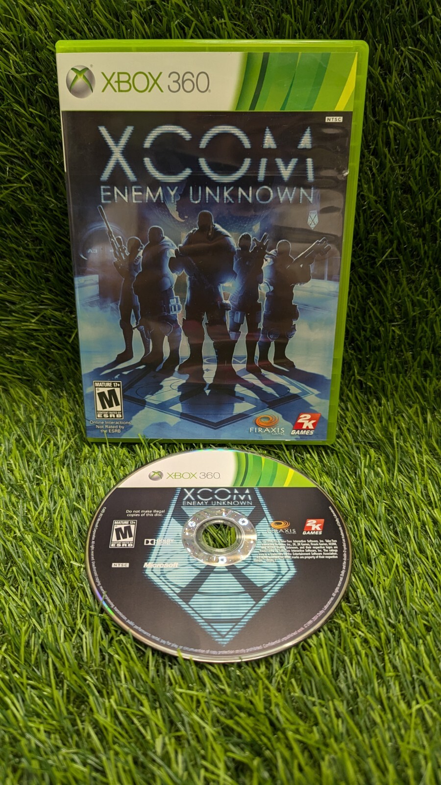 XCOM Enemy Unknown (Microsoft Xbox 360, 2012) No Manual Tested Working
