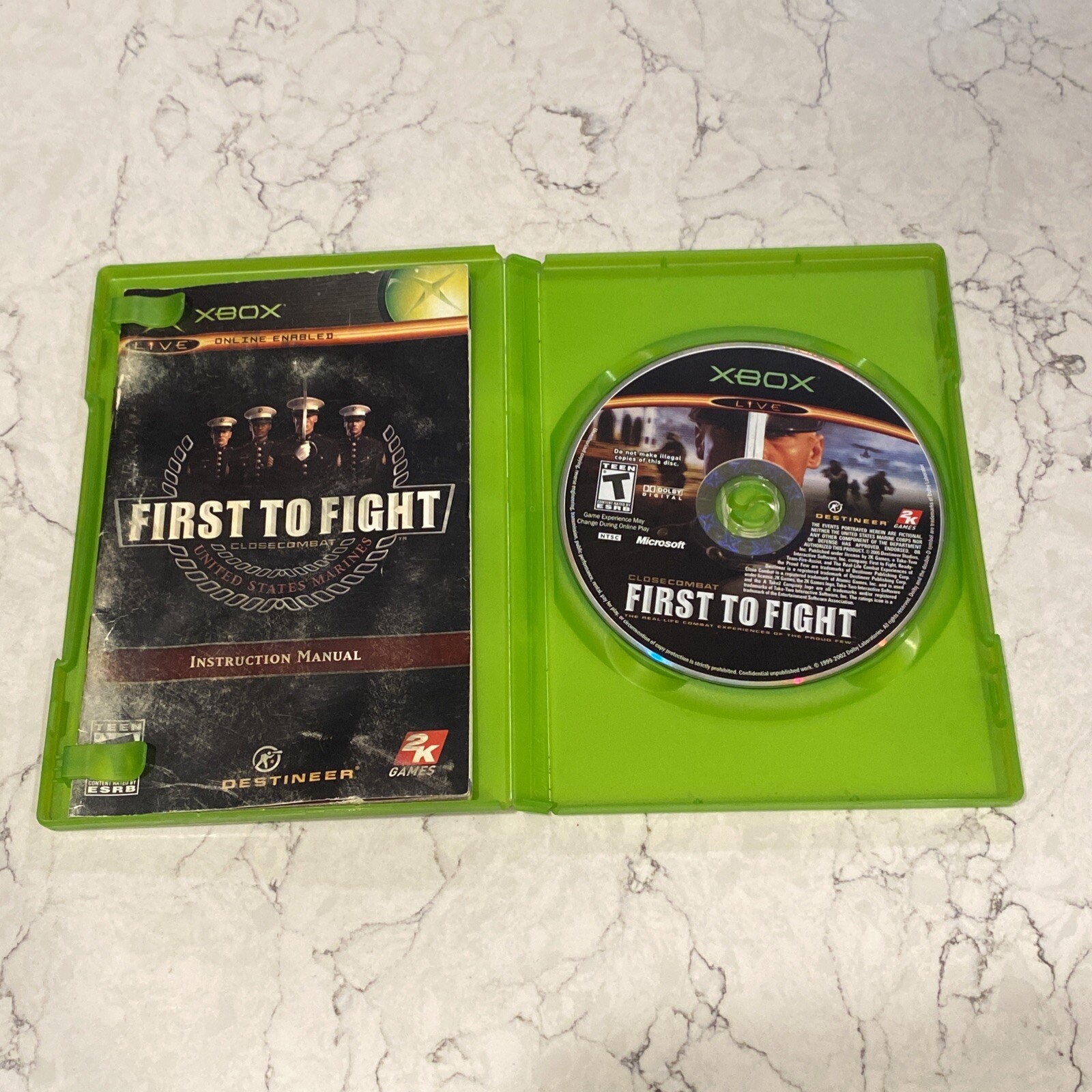Close Combat: First to Fight (Microsoft Xbox, 2005)