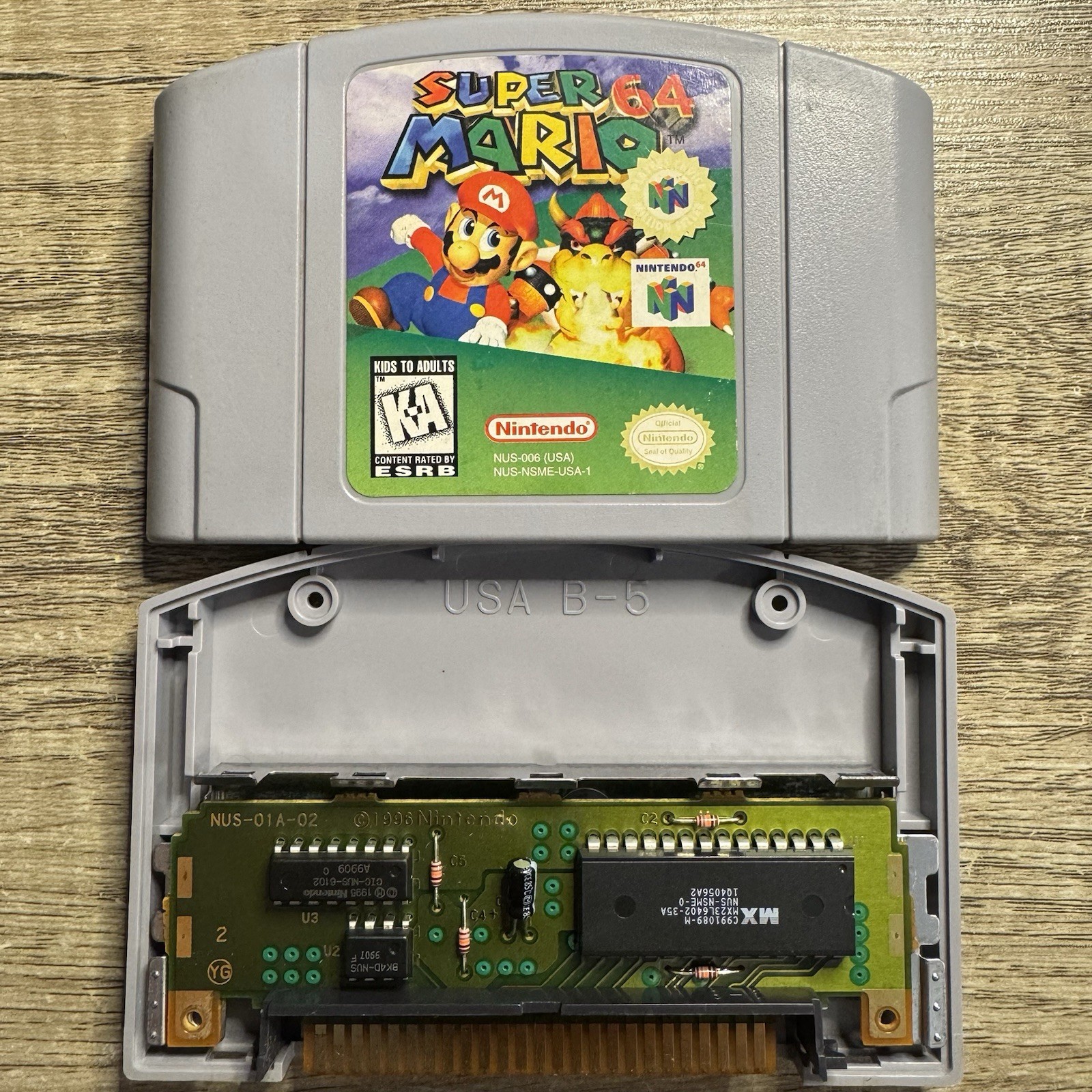 Super Mario 64 N64 NUS-NSME-0 Authentic OEM Tested Clean Players Choice Nintendo