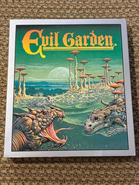 EVIL GARDEN AMIGA GAME W/ BOX + PAPERS CLASSIC COMPUTER SEE PICS