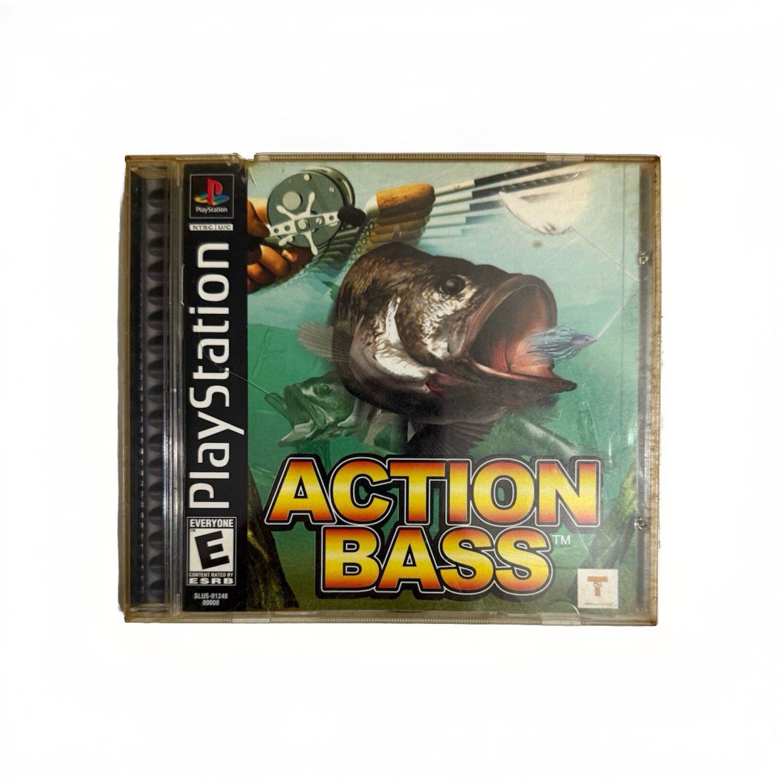 Action Bass PS1 PlayStation 1 Complete Free Shipping