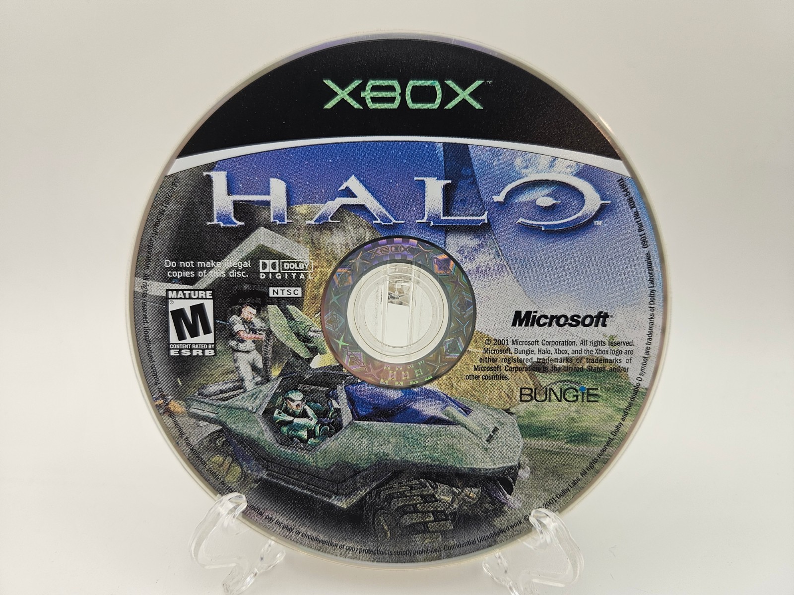 Halo: Combat Evolved Microsoft Original Xbox First Print Complete CIB Tested