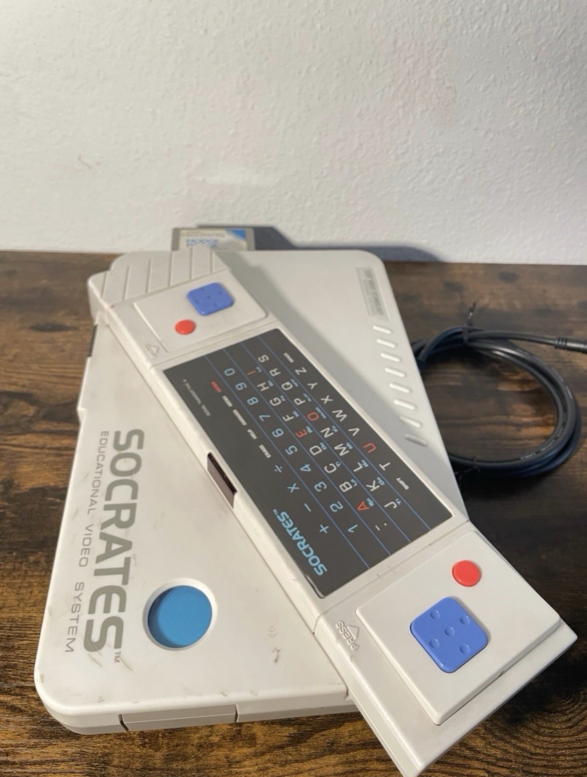 VTech Socrates 1988 Educational Video System Bundle TESTED & WORKING RETRO GAME