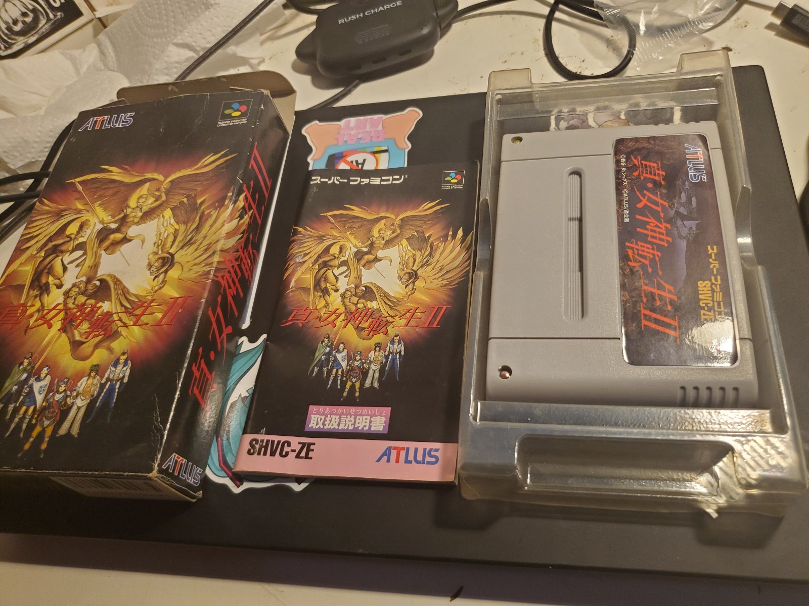 Shin Megami Tensei II (Super Famicom) – Complete in Box (CIB) – Used