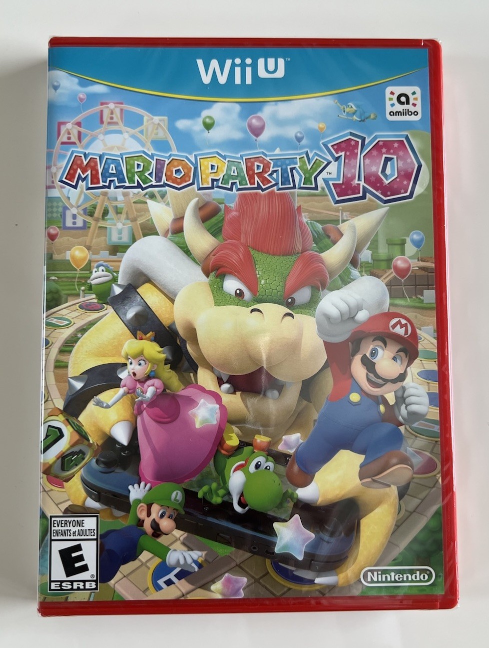 Nintendo: Mario Party 10 Wii U Brand New! Factory Sealed RARE! Red Case Variant