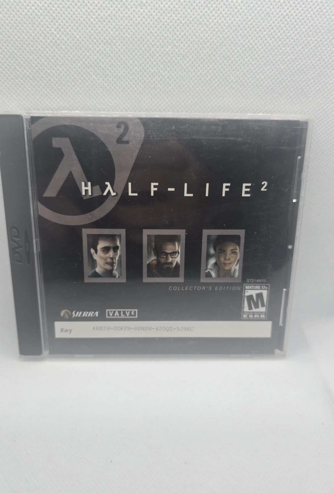 Half-Life 2 Collectors Edition PC Game – Disc, Key, and Cover Art Only