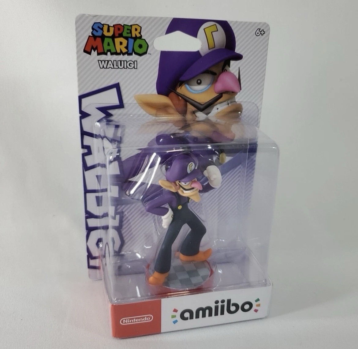 Waluigi Amiibo Nintendo New Nintendo Super Mario Series Sealed – NEW