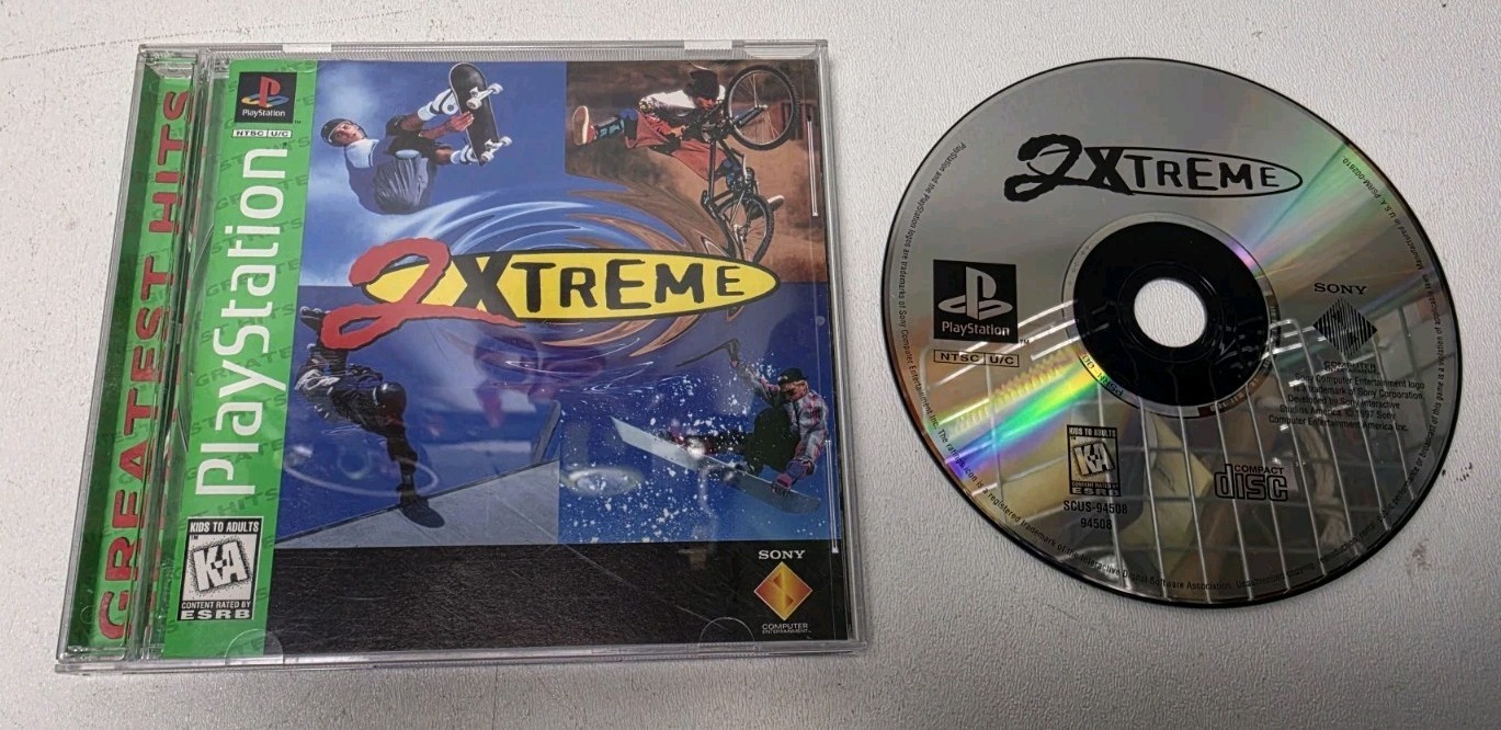 2Xtreme Sony PlayStation 1 PS1 Greatest Hits Extreme Sports Racing Game