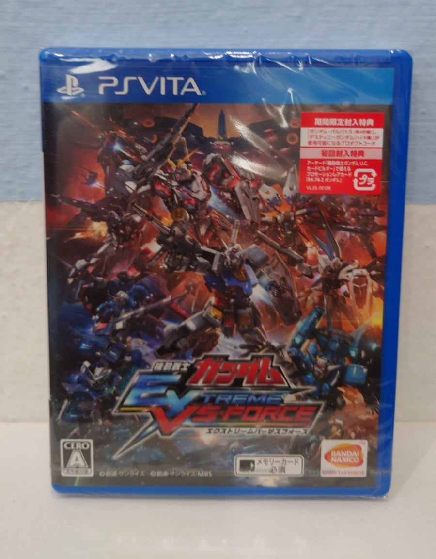 Mobile Suit Gundam EXTREME VS-FORCE – PS VITA Region Free Japan Import *SEALED*