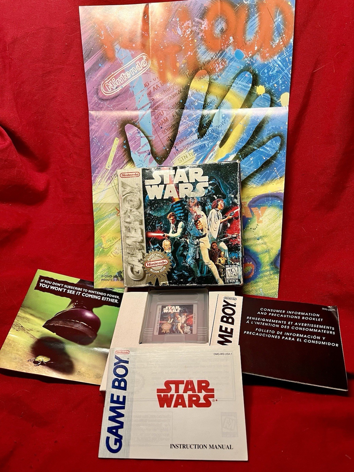 Star Wars Players Choice – Game Boy – COMPLETE – Tested & Working, Nintendo 1996