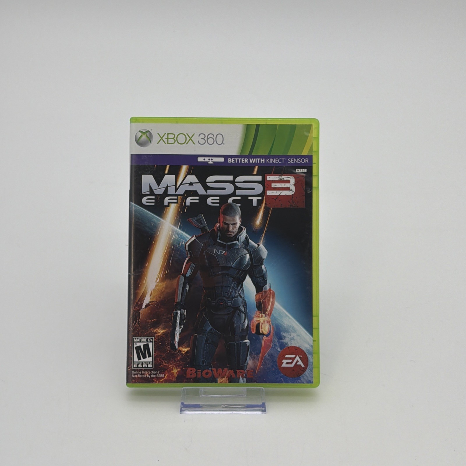 Mass Effect 3 Microsoft Xbox 360 Tested Working Free Ship