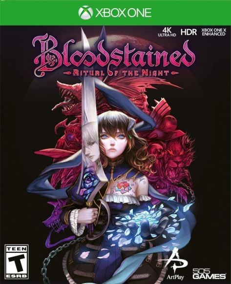 Bloodstained – Ritual Of The Night (Xbox One, 2019) Complete Disc Very Good