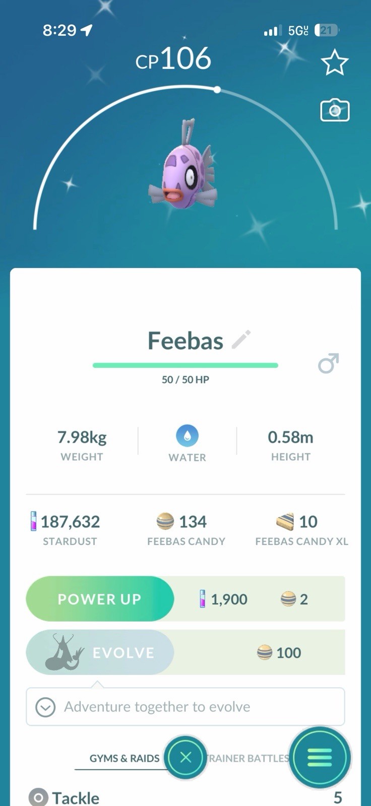 Pokémon Go Shiny Feebas In-Game Android iOS Niantic Multiplayer