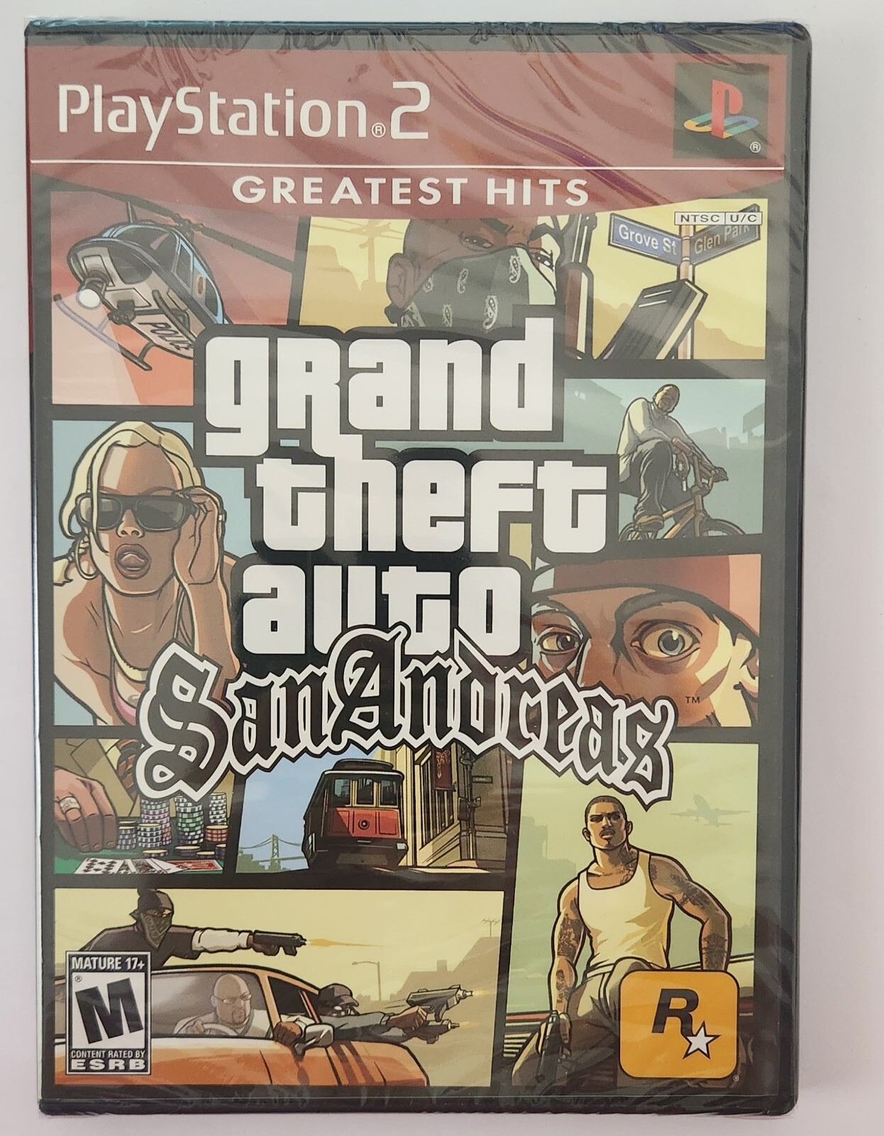 Grand Theft Auto: San Andreas Greatest Hits PS2 Brand New Game (2006 Action)