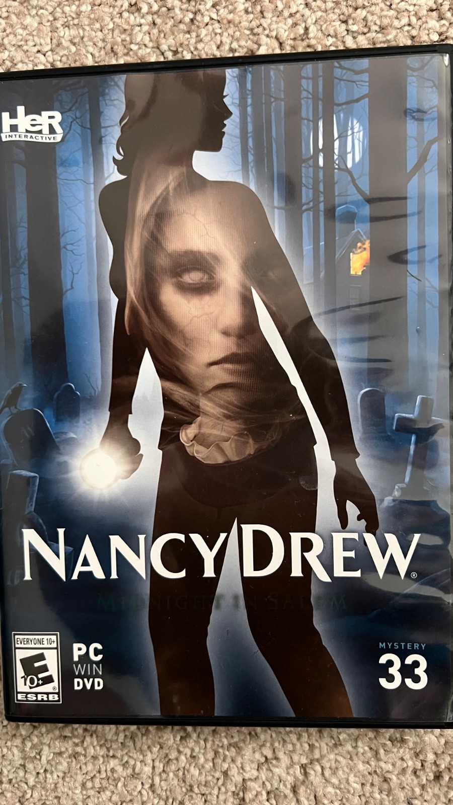 Nancy Drew Mystery 33 Midnight in Salem (PC/WIN) Her Interactive