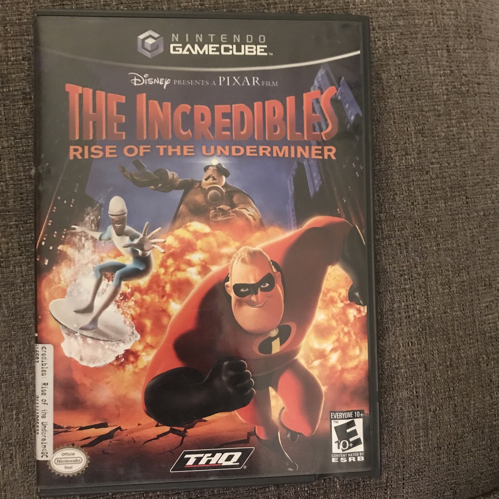 Incredibles: Rise of the Underminer (Nintendo GameCube, 2005) No Manual