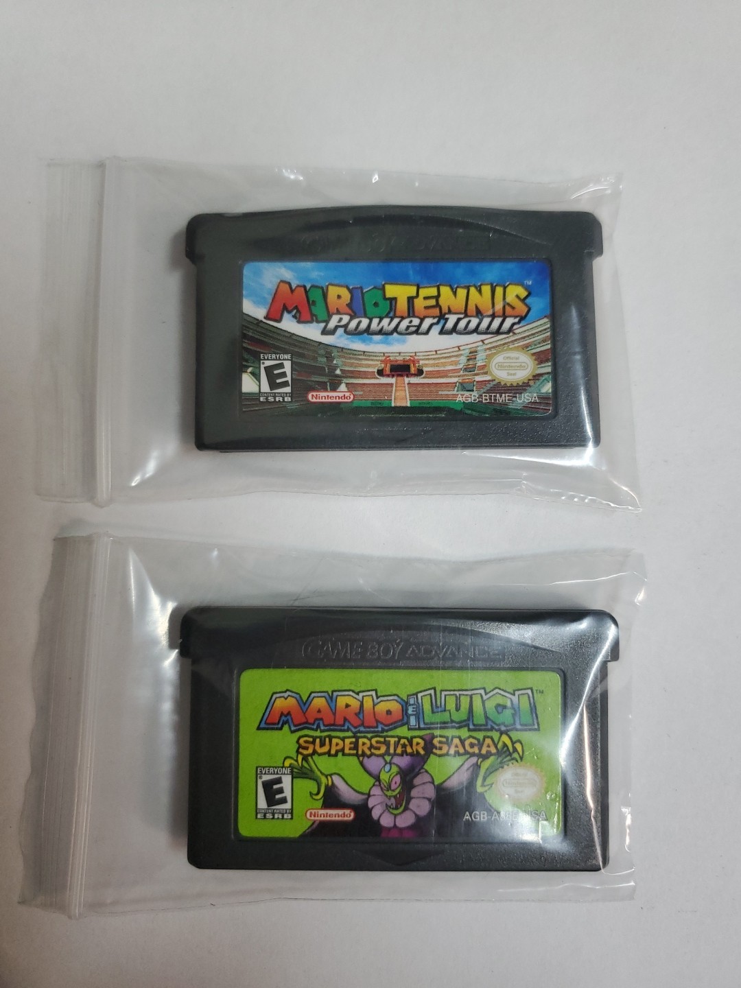 Pair of Mario Games – Game Boy Advance