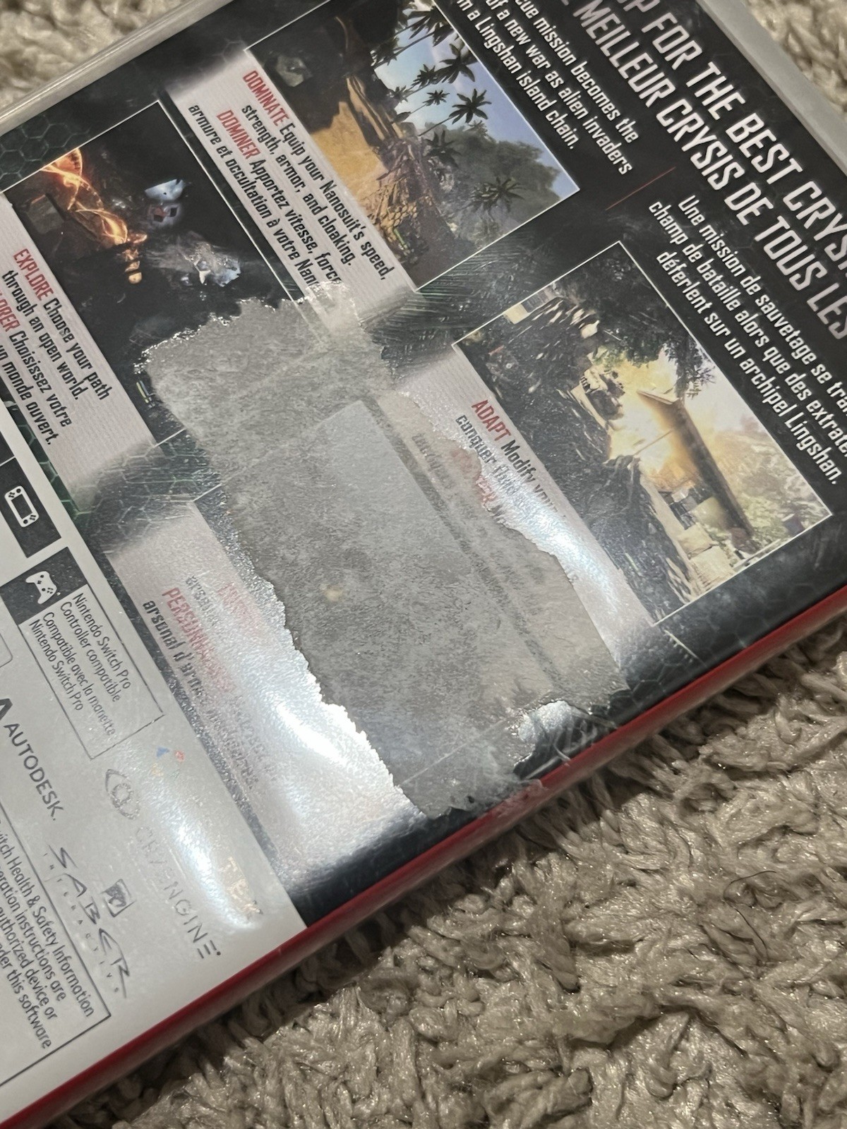 Crysis Remastered – Nintendo Switch – New/Sealed