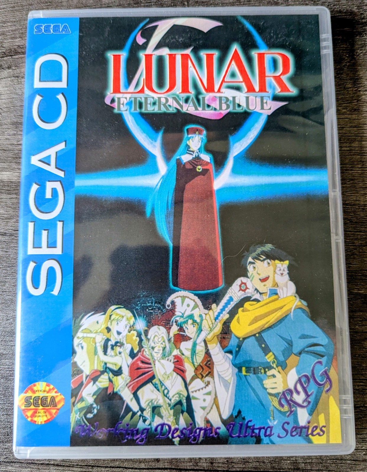 Lunar Eternal Blue SEGA CD- HIGH QUALITY NEW 🗡️🌟💎 *READ*