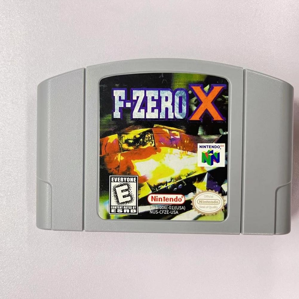 F-Zero X – Nintendo 64 (N64) Collector’s item Mint condition Tested and working
