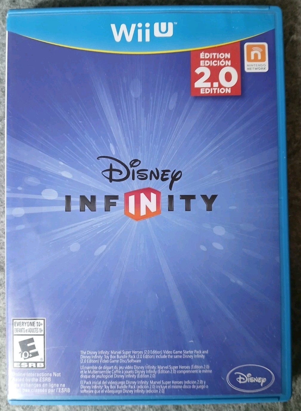 Disney Infinity 2.0 Wii U Game Lot w/ Portal, Figures (Stitch, Wreck-It…