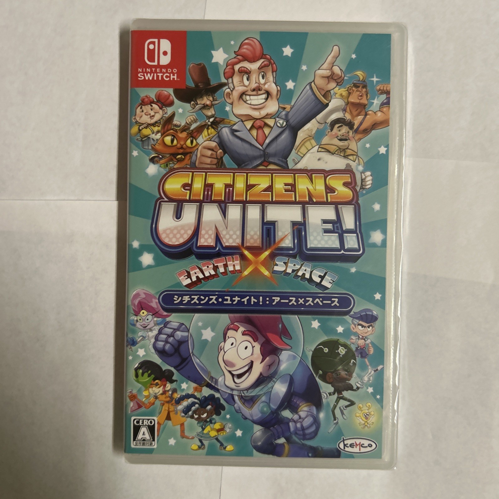 Citizens Unite! Earth X Space Japan English Japanese Nintendo Switch SEALED NEW
