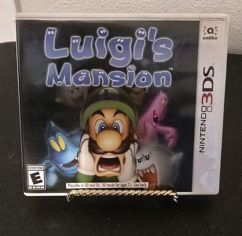 Luigi’s Mansion Nintendo 3DS CIB Complete Tested ESRB USA Version 1st Print